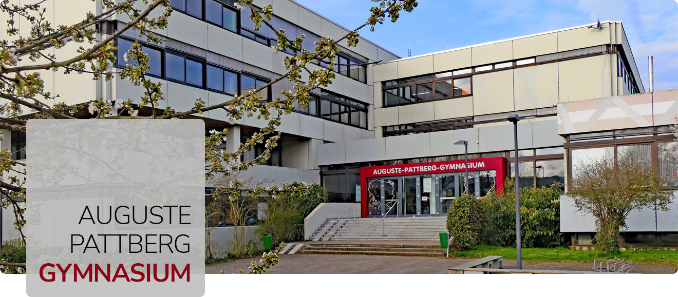 Eingangsbereich des Auguste Pattberg Gymnasiums