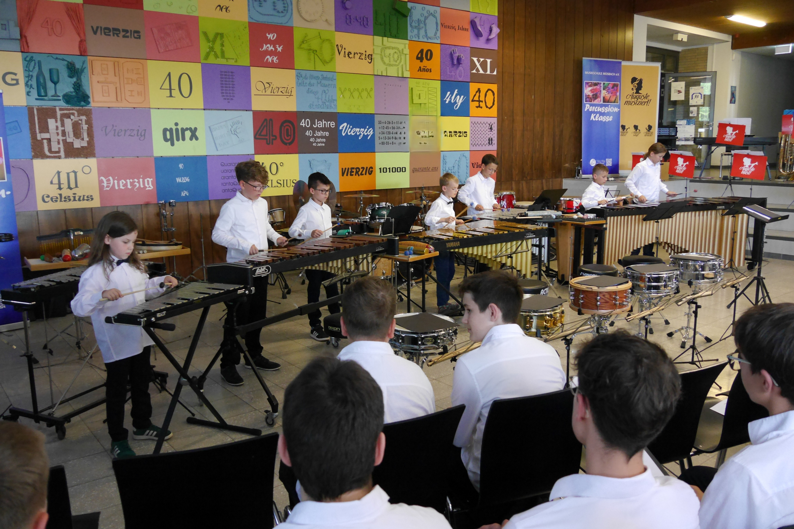 Percussion and Brass