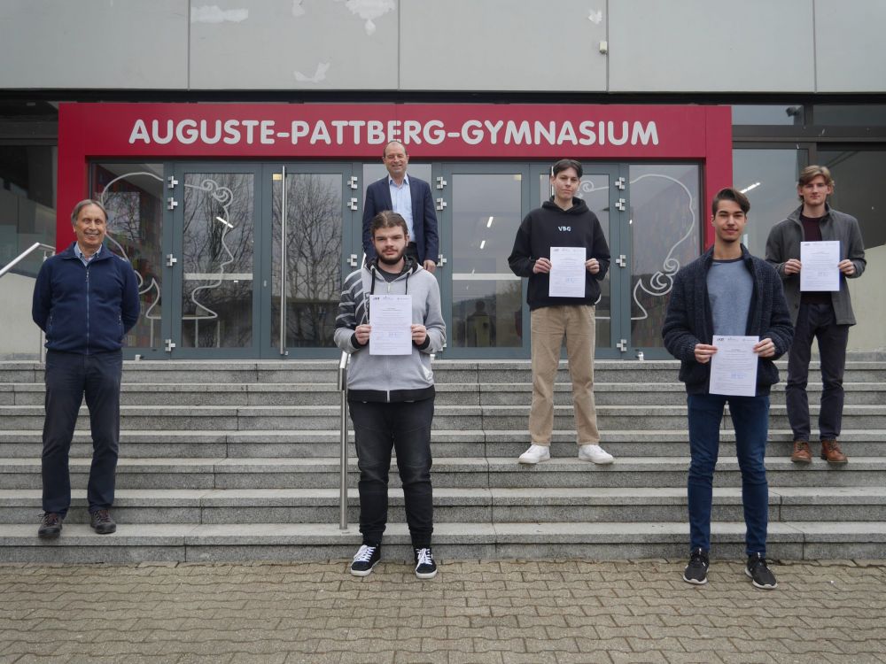 Schüler des Vertiefungskurs Mathe