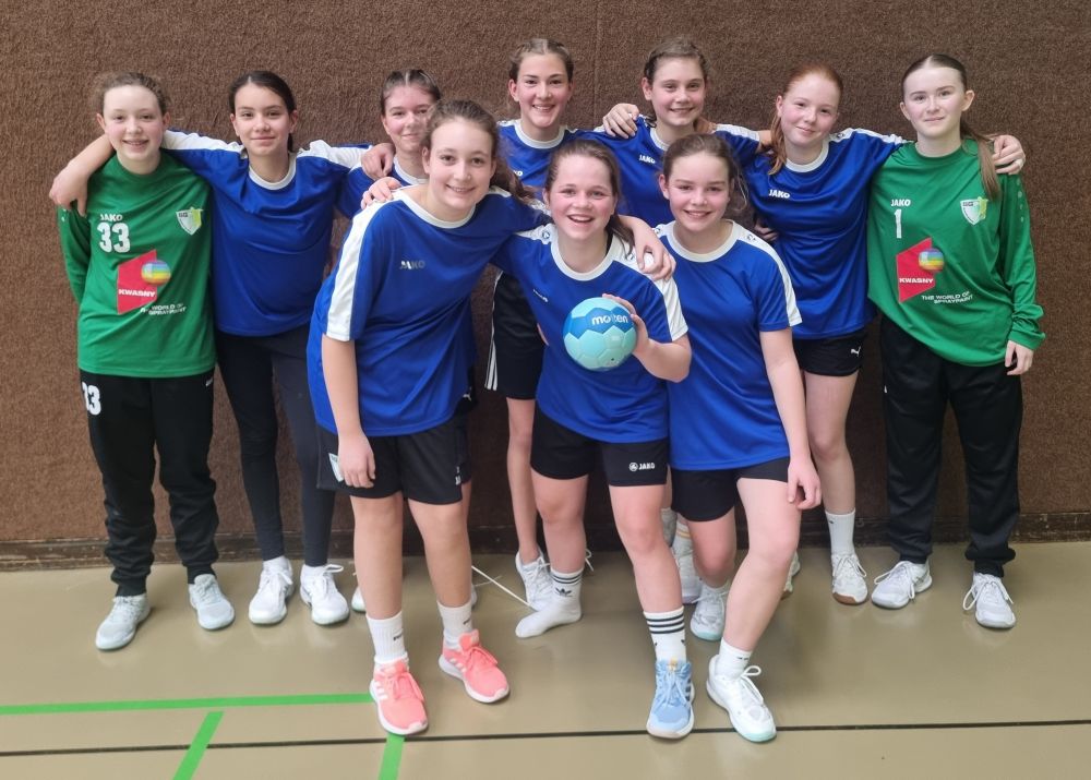 Die erfolgreiche Handballmannschaft