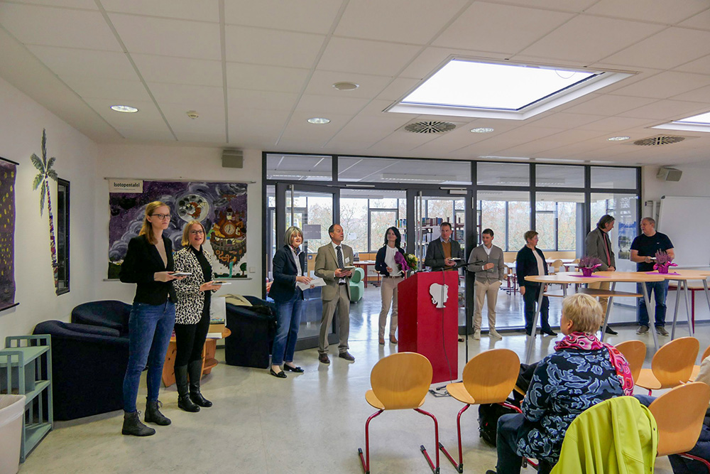 Vortrag des Infotags im Auguste Pattberg Gymnasium