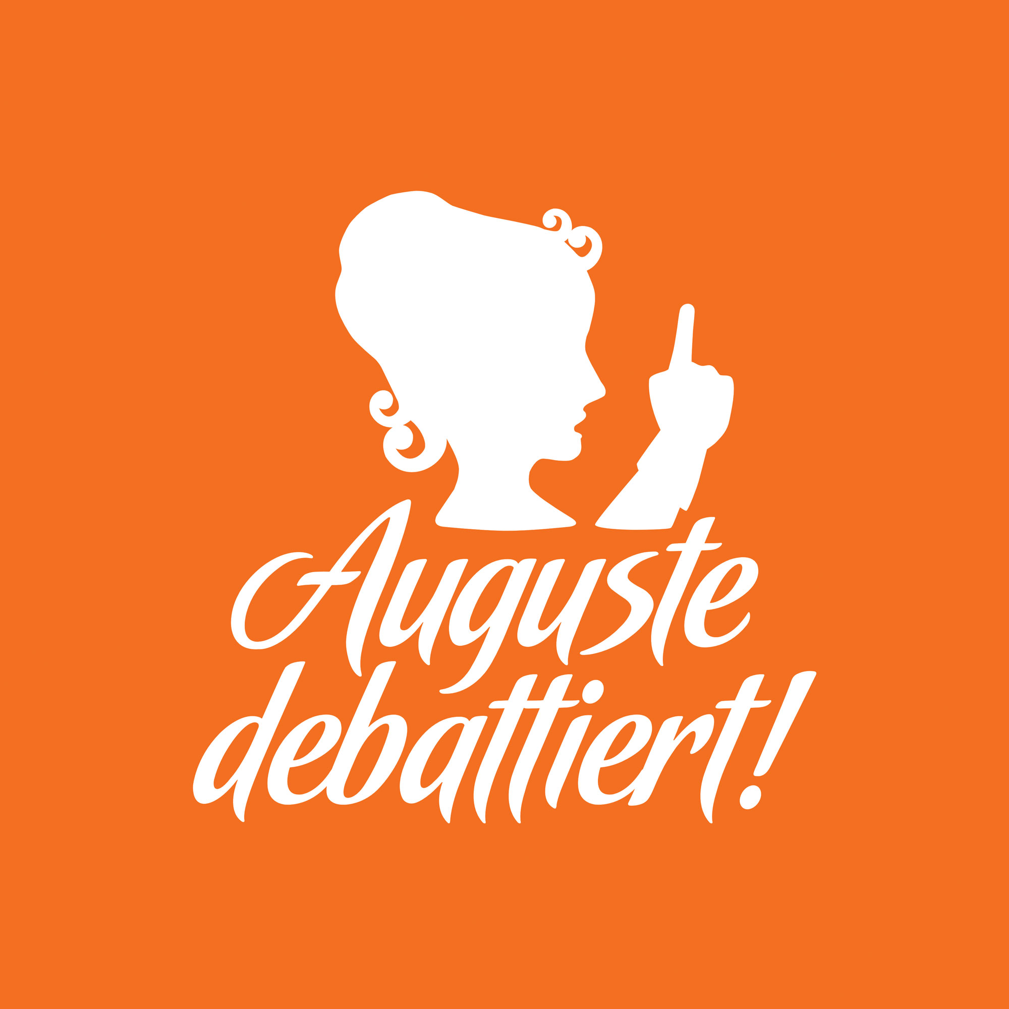 Auguste debattiert als Titelbild für Gemeinschaftskunde