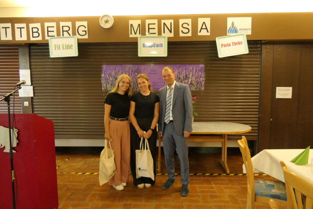 Verabschiedung Nina Häfner und Tabea Thienel