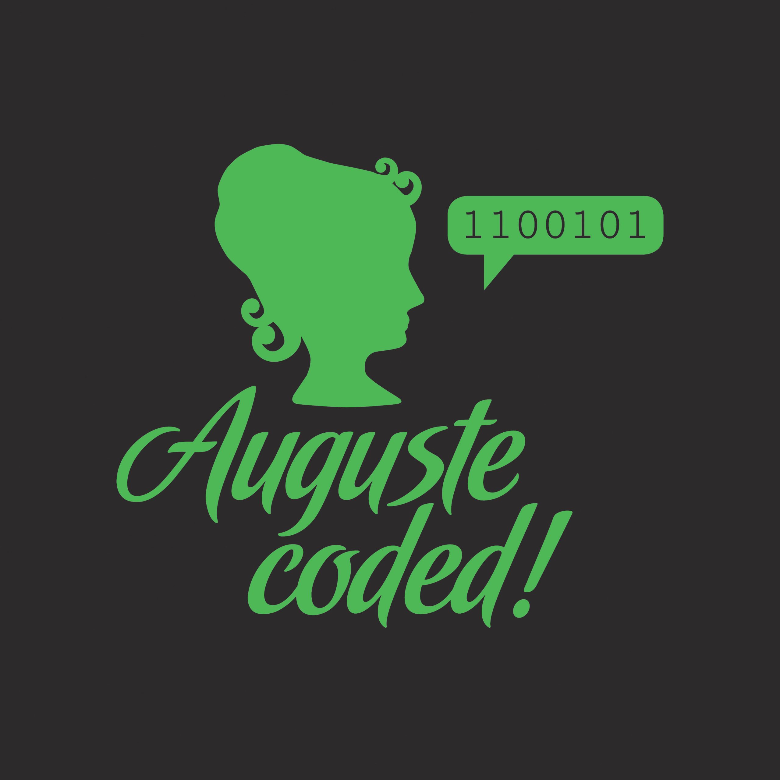 Titelbild für das IMP Profil mit Aufschrift "Auguste Coded"