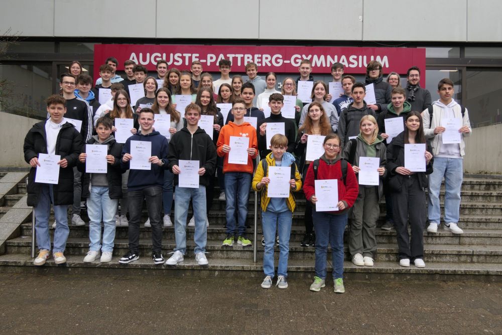 Ausgezeichnete Schülerinnen und Schüler