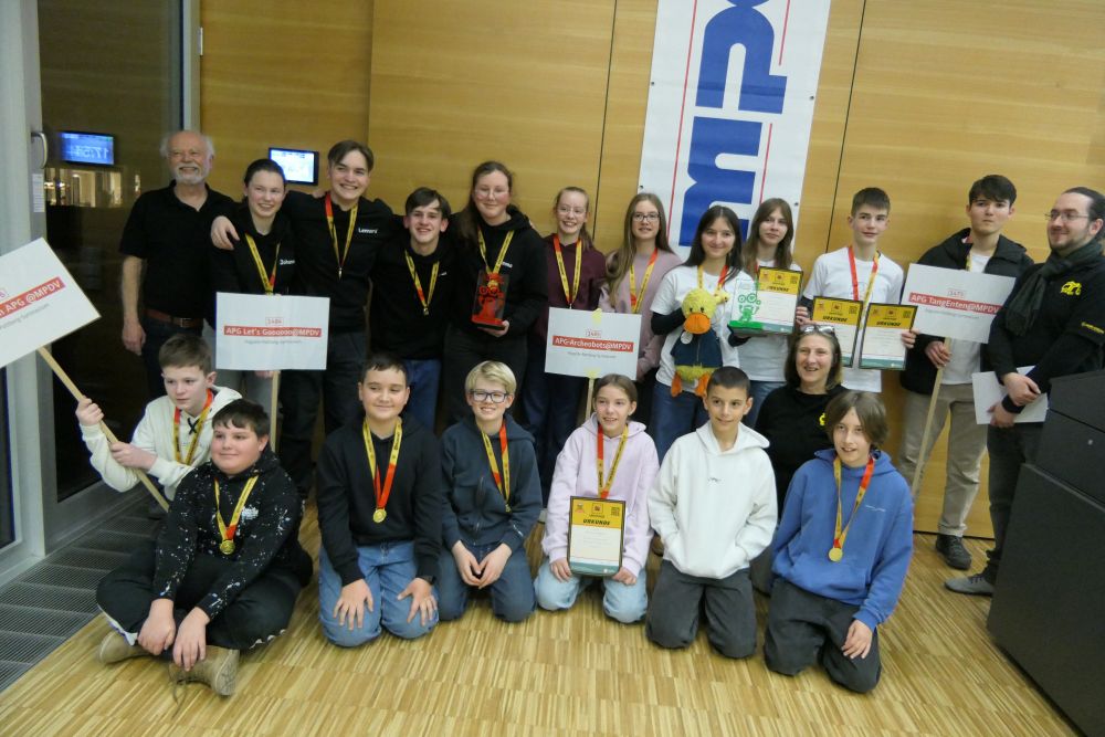 Sieger-Teams bei First Lego League im Januar 2026
