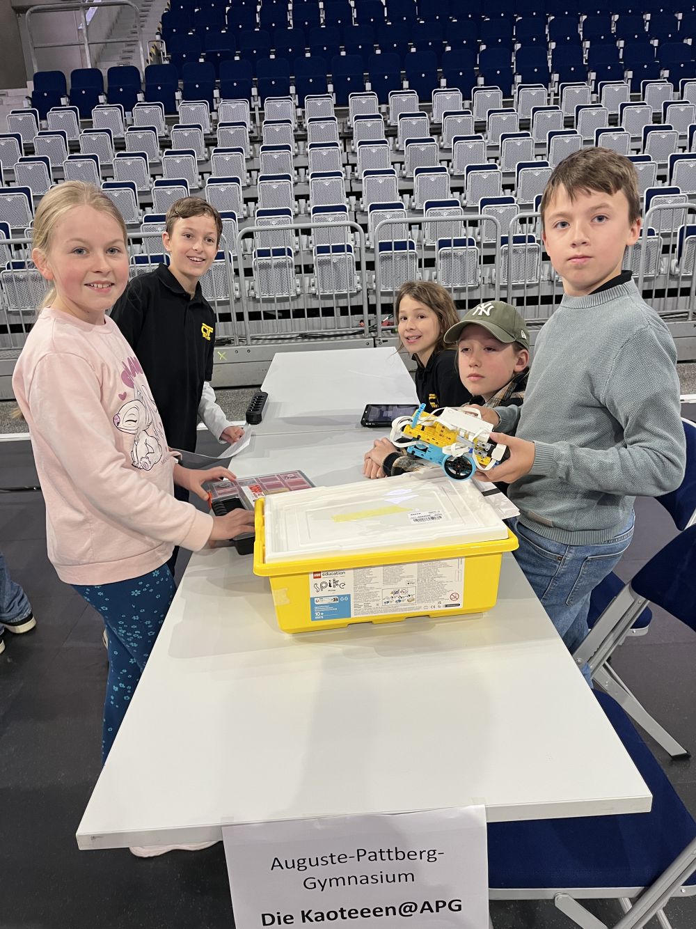 Erfolgreiches APG-Team bei SAP Robotik-Wettbewerb 2026