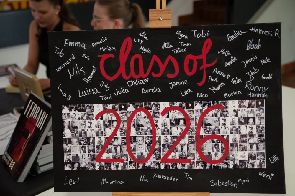 Abitur 2026: Fotomontage "Class of"