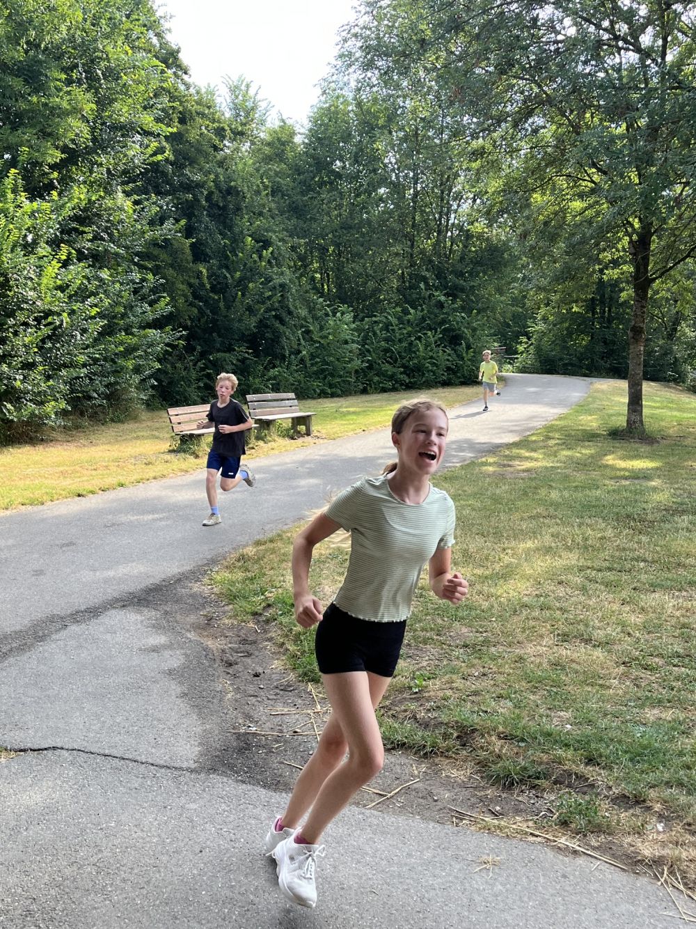 Spendenlauf: Auf der Zielgeraden